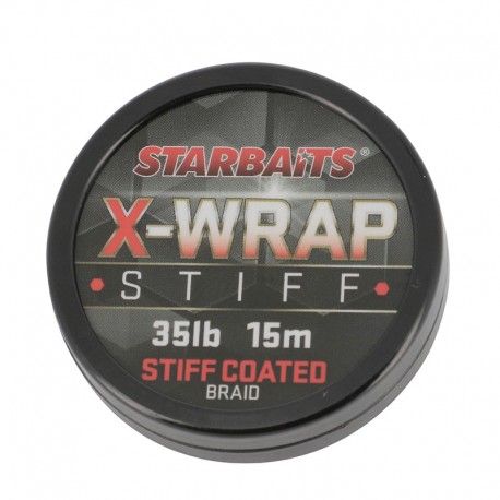 X WRAP STIFF COATED BRAID 15 M 35 lbs
