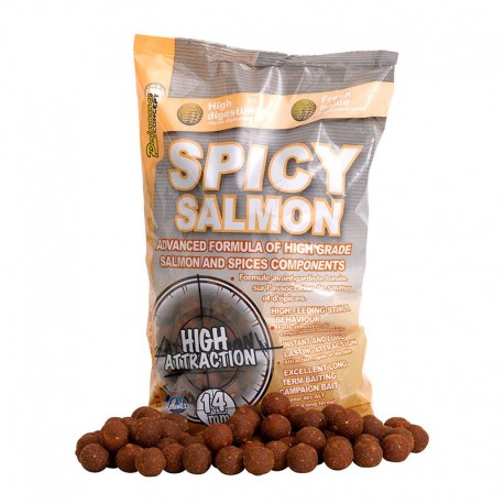 SPICY SALMON BOJLI 1KG 14 mm